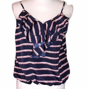 Red, White and Blue ruffle top by Flin and Flint